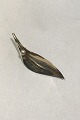 Hermann Siersbøl 8K Gold Brooch w Pearl