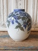 Royal Copenhagen unique - Art Nouveau vase from 1915, beautifully decorated with 
clematis 24 cm.