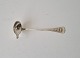Cream spoon in silver decorated with water lilly
