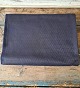 Georg Jensen Damask tablecloth - navy blue with geometric pattern 160 x 220 cm.