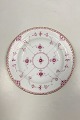 Royal Copenhagen Musselmalet Purpur med guldkant Halvblonde Spisetallerken No 
2/571