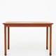 Tove & Edvard Kindt-Larsen / Thorald Madsen
Coffee table in teak w. pull-outs in black formica and shoes in wengé.
1 pc. in stock
Good condition
