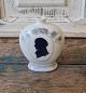 Royal Copenhagen Vase with silhouette by Kamma Rahbek and Knud Lyne Rahbek