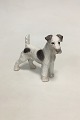 Bing and Grondahl Figurine of the Wire Foxterrier No. 1998
