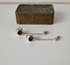 Georg Jensen Cave earrings in silver