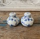Royal Copenhagen Musselmalet halvblonde salt & peber sæt 
No. 711/712
