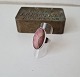 N.E.From vintage ring in silver with pink quartz
