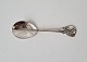 Cohr silver serving spoon decorated with oak leaves from 1938