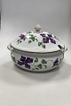 Royal Copenhagen Musselmalet Art Nouveau Blomster Stort Terrin