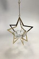 Holmegaard Golden Christmas Tealight Holder - Star 2007