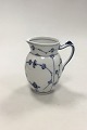 Royal Copenhagen Musselmalet Riflet Stor Flødekande No. 459