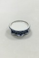 Royal Copenhagen Blue fluted Full Lace Salt Dish no 1227