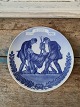 Royal Copenhagen Memorial Plate 1924.Released on the occasion of the 75th 
anniversary of the Battle of Fredericia. Motif: 2 soldiers carrying the fallen 
soldier. Text: 1849 - 16 July - 1924