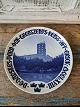 B&G Memorial plate from 1907 Koldinghus 750th anniversary.