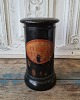 Old pharmacy jar in wood