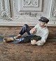 Royal Copenhagen Figure Boy with lunch No. 865