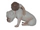 Bing & Grondahl figurineGirl with bulldog