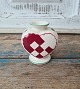 Aluminia red Christmas heart
