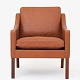 Børge Mogensen / Fredericia Furniture
BM 2207 - Reupholstered easy chair in Elegance Walnut (aniline leather). 
KLASSIK offers the chair in textile or leather of your choice. Please contact us 
for more information.
1 pc. in stock
Renovated
