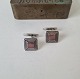 Pair of beautiful vintage cufflinks in silver