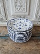 Royal Copenhagen Blue Fluted half-blonde cake plate no. 575 - 15.5 cm. 1898-1923