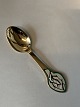 Juleskeen 1997 A.Michelsen 
Den brændende Tornebusk
Forgyldt sterling sølv
Længde 16,4 cm ca