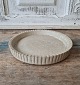 Arne Bang fluted bowl in sand-coloured glaze