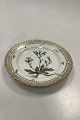Royal Copenhagen Privatmalet Flora Danica Kagetallerken No 3552
