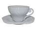White TritonLarge coffee cup