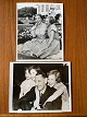 2 originale sort/hvide fotos af dronning Margrethe fra 1953, kort efter 
vedtagelsen af Grundloven, der gjorde Margrethe til Danmarks tronfølger.