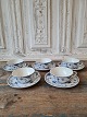 Royal Copenhagen Blue fluted half lace teacup No. 525