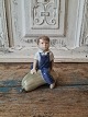 Royal Copenhagen figurine - boy on pumpkin no. 4539
