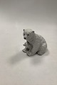 Royal Copenhagen Motherly Love Polar Bear Figurine of Mother and Young N.o 353