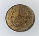 Dansk Vestindien. Frederik VII. 1 cent 1860. Flot velholdt mønt.