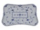 Blue Fluted Full LaceTray