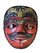 Indonesisk Wayang Topeng teater-maske / danse-maske fra Java eller Bali, senere 
del af det 20. århundrede.