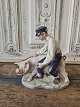 Royal Copenhagen figur - Svinedreng med so no. 848