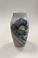 Bing and Grondahl Art Nouveau Vase Landscape No 8528/243