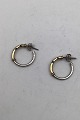 Georg Jensen / Hans Hansen Sterling Sølv / Guld Ørestikker