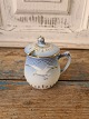 B&G Seagull with gold edge mustard jar no. 210