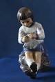 Dahl Jensen Figure, Girl knitting
Dec. No. 1197