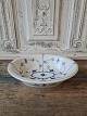 Royal Copenhagen Musselmalet riflet oval skål no. 2300