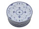 Musselmalet HalvblondeFrokosttallerken 22,5 cm. #572