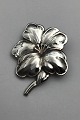 Knud Woldemarsen Brøndum Sterling Silver Flower Brooch