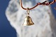 Gold bell in 14 carat gold, pendant for necklace or bracelet. Stamped 585.
SOLD