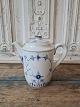 B&G Blue Fluted Hotel porcelain small coffee pot no. 1050