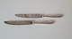 Empire dinner knife in silver plat an steel 23 cm.