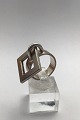 Hans Hansen Sterling Sølv Moderne Ring