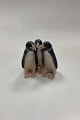 Royal Copenhagen Figurine - Penguin Trio No. 1284