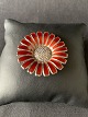 Marguerite Brooch / Pendant Sterling silver
Measures 3.6 cm.
Stamped BH 925